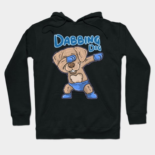 Dabbing dog Hoodie by GAGO5